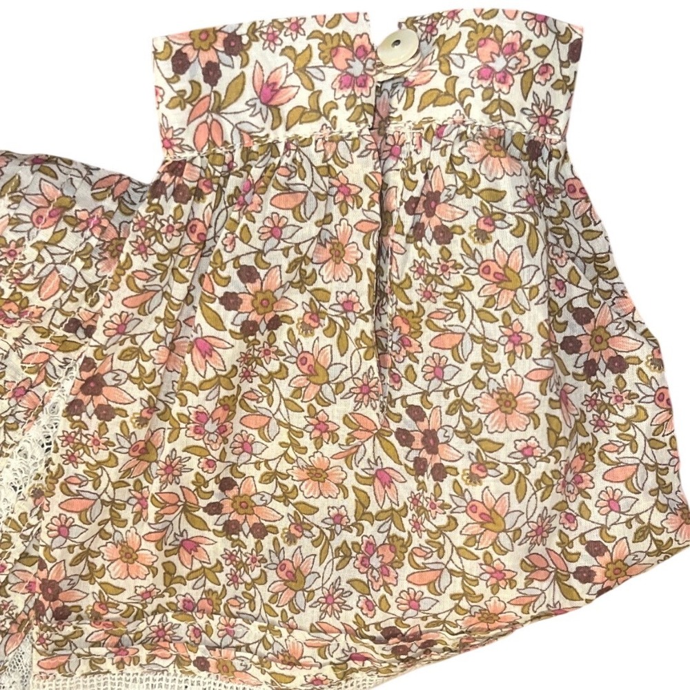 Veronica Beard Addilyn‎ Floral Lace Prairie Boho mini Dress Sz 8 Read EUC - Picture 13 of 16